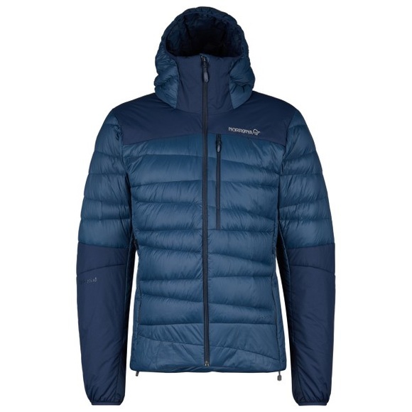 Norrøna - Falketind Down750 Hood - Daunenjacke Gr L blau