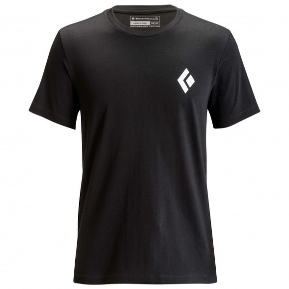 Black Diamond - S/S Equipment For Alpinist Tee - T-Shirt Gr M schwarz