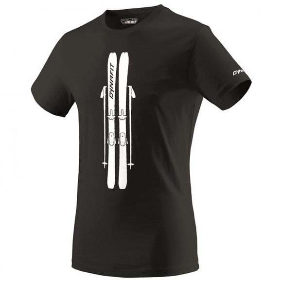 Dynafit - Graphic Cotton S/S Tee - T-Shirt Gr 48 schwarz