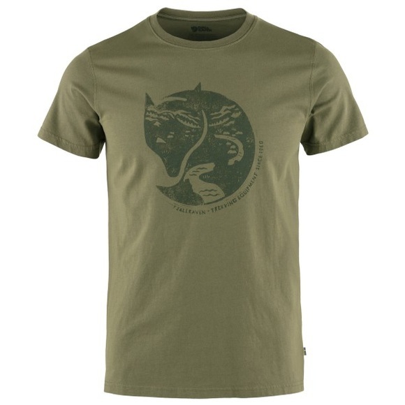 Fjällräven - Arctic Fox - T-Shirt Gr M oliv