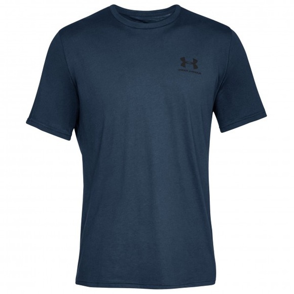Under Armour - Sportstyle Left Chest S/S - Funktionsshirt Gr M - Regular blau