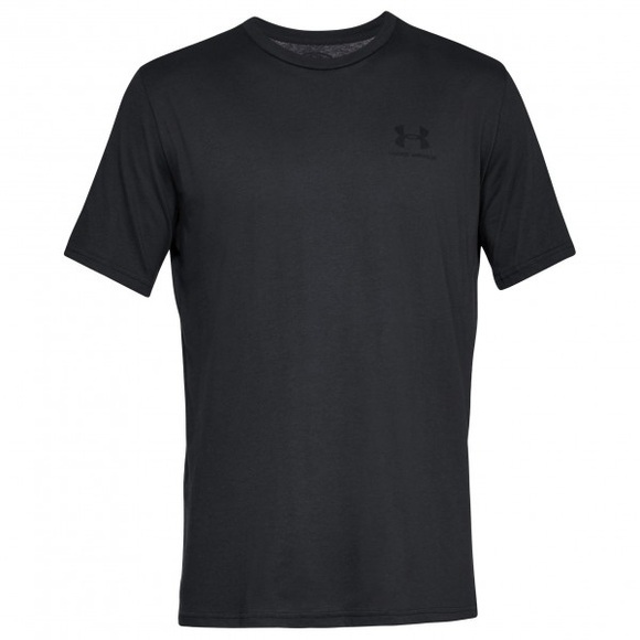 Under Armour - Sportstyle Left Chest S/S - Funktionsshirt Gr S - Regular schwarz