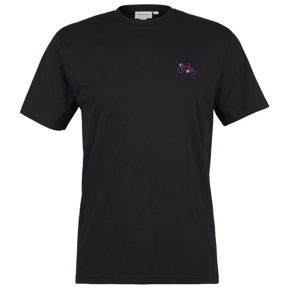 DEDICATED - Stockholm Stitch Bike - T-Shirt Gr M schwarz