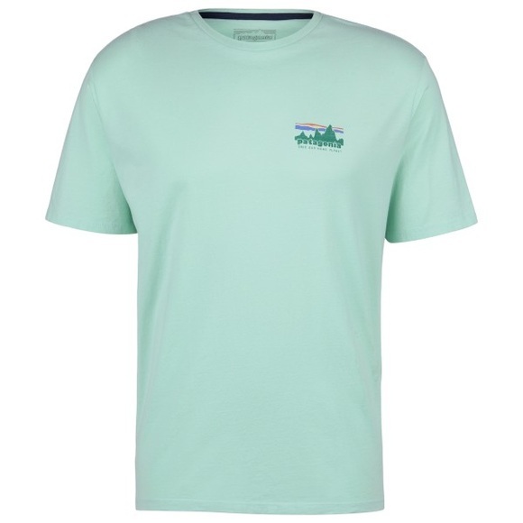 Patagonia - 73 Skyline Organic T-Shirt - T-Shirt Gr L grün