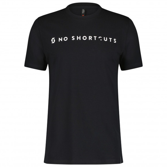 Scott - No Shortcuts S/S - T-Shirt Gr XL schwarz