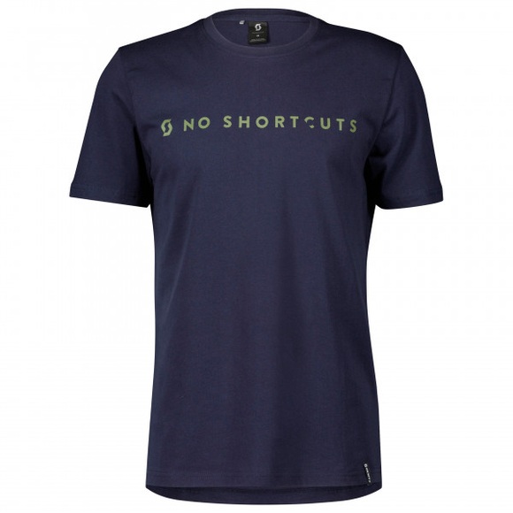 Scott - No Shortcuts S/S - T-Shirt Gr S blau
