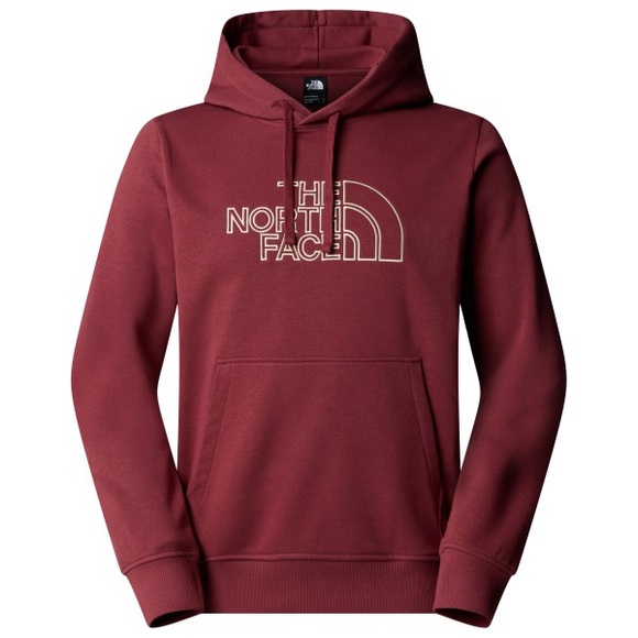The North Face - Drew Peak Light Hoodie - Hoodie Gr L rot
