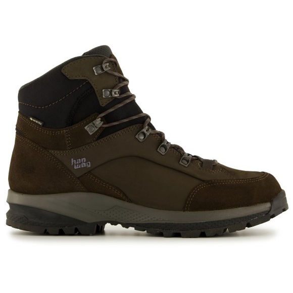Hanwag - Banks StraightFit Extra GTX - Wanderschuhe Gr 11 schwarz