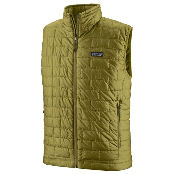 Patagonia - Nano Puff Vest - Kunstfasergilet Gr M oliv