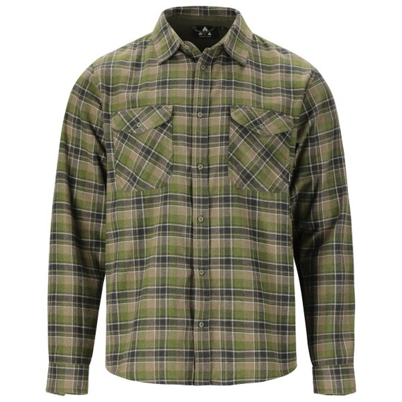 Whistler - Bargo Checked Shirt - Hemd Gr 4XL oliv