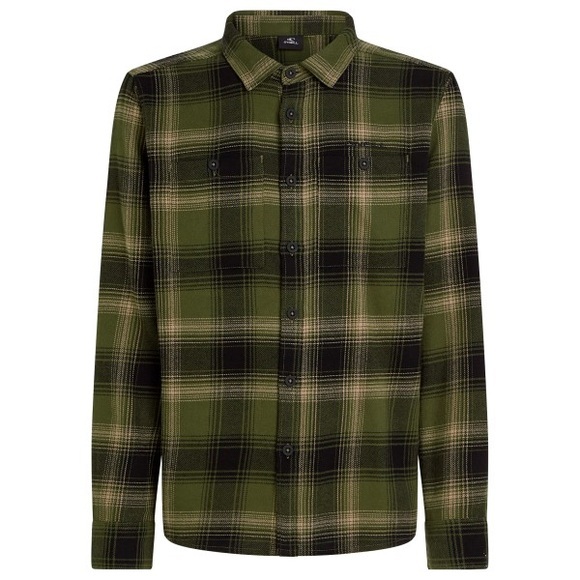 O'Neill - Flannel Check Shirt - Hemd Gr XXL oliv