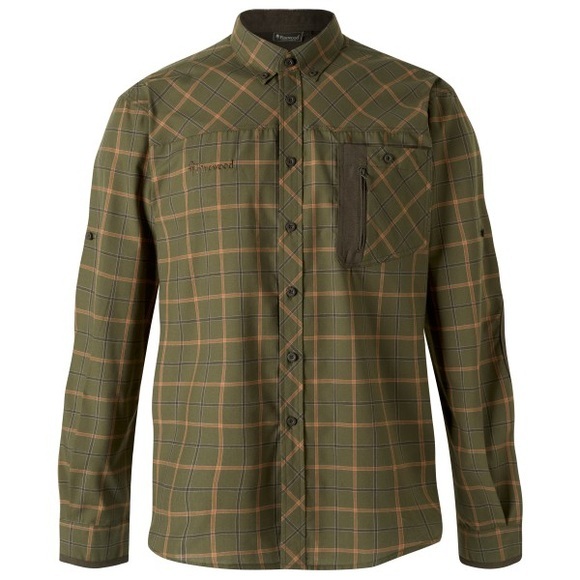 Pinewood - Wolf Shirt - Hemd Gr M oliv
