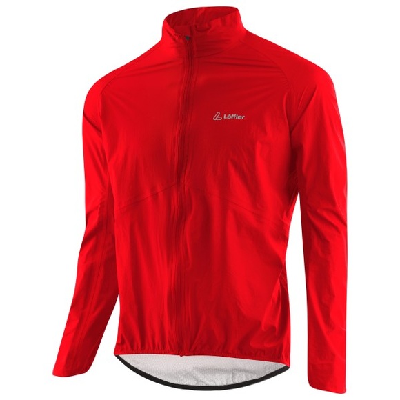 Löffler - Bike Jacket WPM Pocket - Velojacke Gr 50 rot