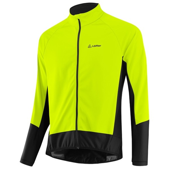 Löffler - Bike Jacket Alpha II Windstopper Light - Velojacke Gr 48;50;52;54;56 grün;rot