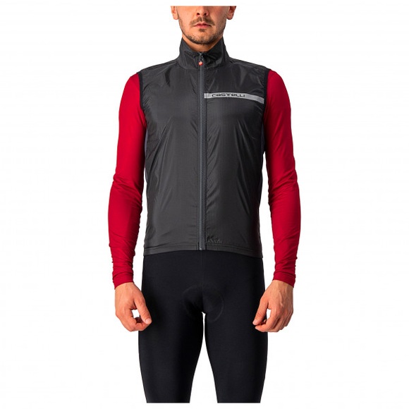 Castelli - Squadra Stretch Vest - Velogilet Gr L schwarz