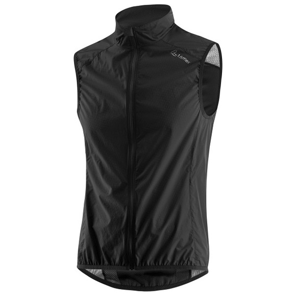 Löffler - Bike Vest WPM Pocket - Velogilet Gr 54 schwarz