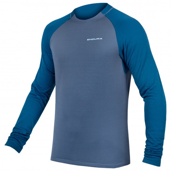 Endura - Singletrack Fleece - Velotrikot Gr L blau