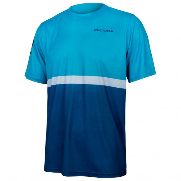 Endura - Singletrack Core T-Shirt II - Velotrikot Gr M blau