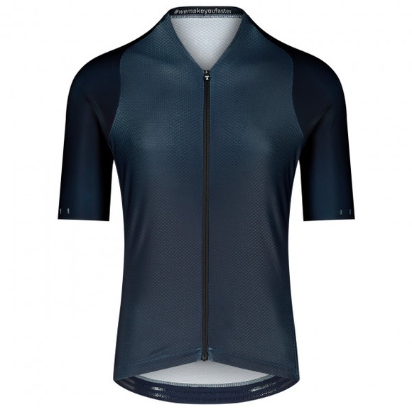Bioracer - Icon Coldblack Jersey - Velotrikot Gr L blau