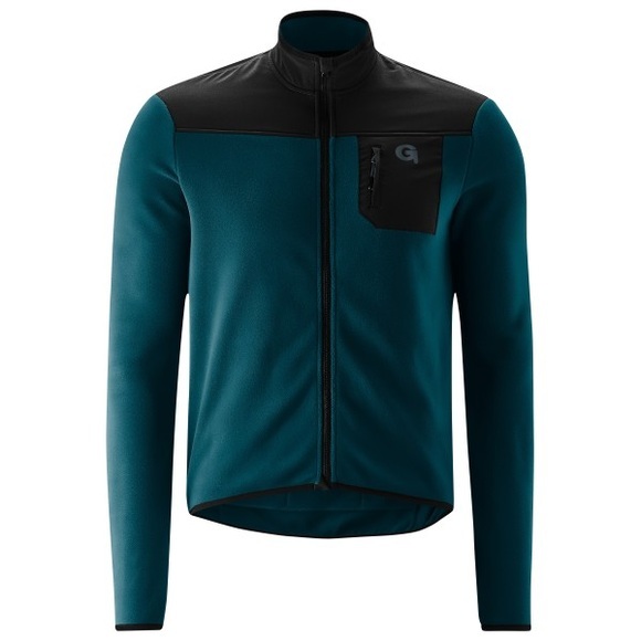Gonso - Chisone L/S Full Zip - Velotrikot Gr XL blau