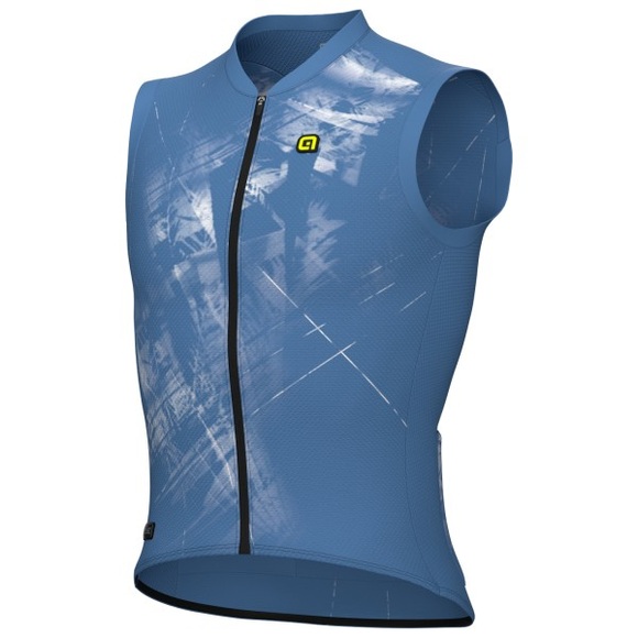 Alé - PR-E Mirror Jersey - Velo Singlet Gr XL blau