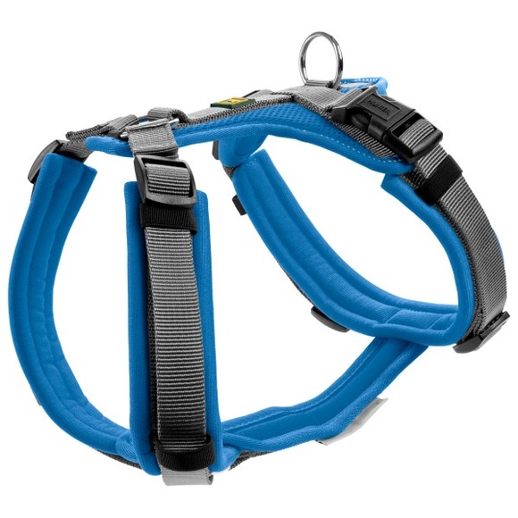 Hunter - Maldon Up - Hundegeschirr Gr S/M blau/grau