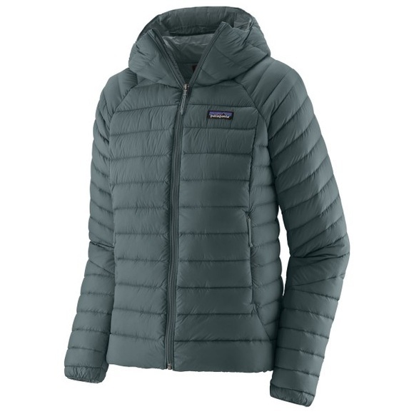 Patagonia - Women's Down Sweater Hoody - Daunenjacke Gr XS blau/grau