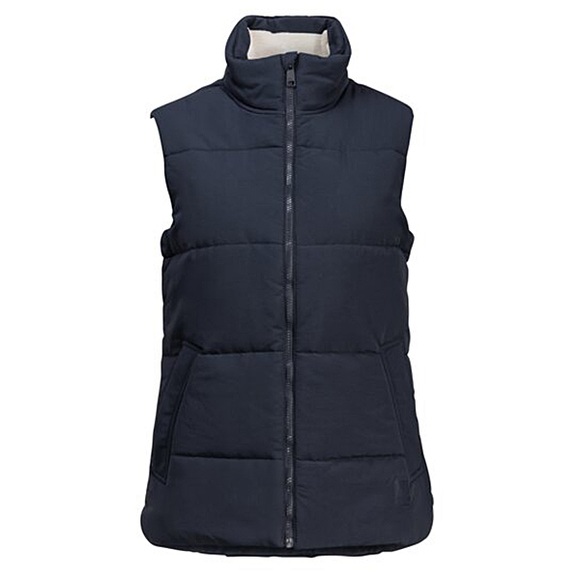 Jack Wolfskin - Women's White Frost Vest - Kunstfasergilet Gr L;M;S;XL;XXL blau;braun