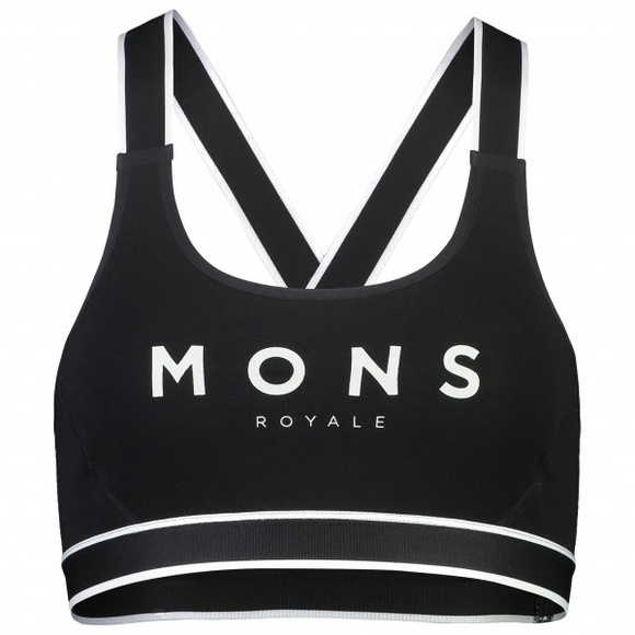 Mons Royale - Women's Stella X-Back Bra - Sport-BH Gr M schwarz