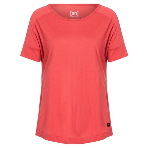 super.natural - Women's Isla Tee - T-Shirt Gr S rot
