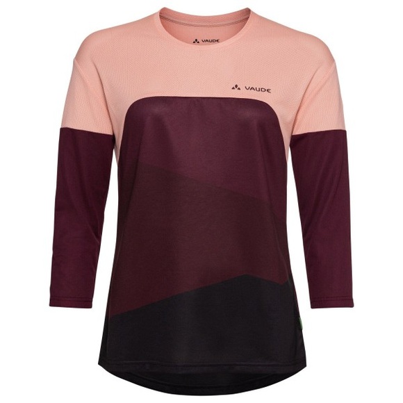 Vaude - Women's Moab L/S T-Shirt V - Funktionsshirt Gr 40 rot