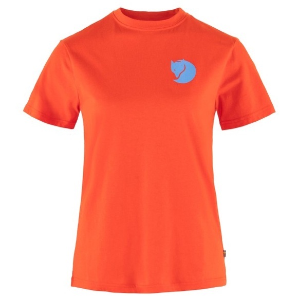 Fjällräven - Women's Fox Boxy Logo Tee - T-Shirt Gr XXS rot
