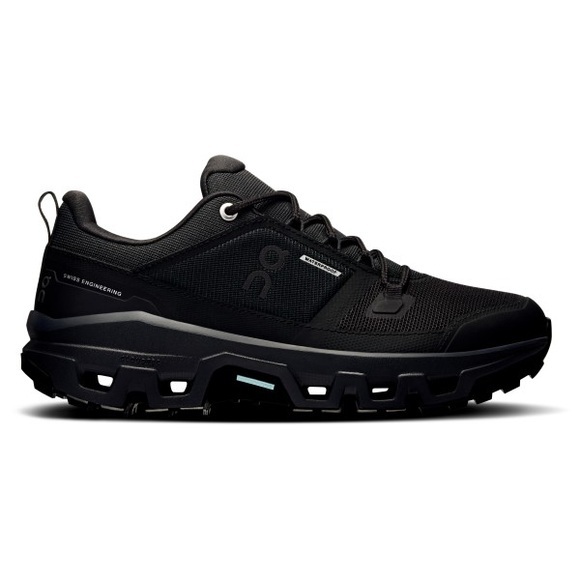 On - Women's Cloudrock Low WP - Wanderschuhe Gr 39 schwarz