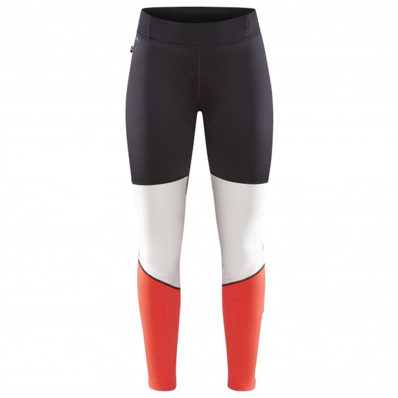 Craft - Women's Core Bike Subz Lumen Wind Tights - Velohose Gr M grau