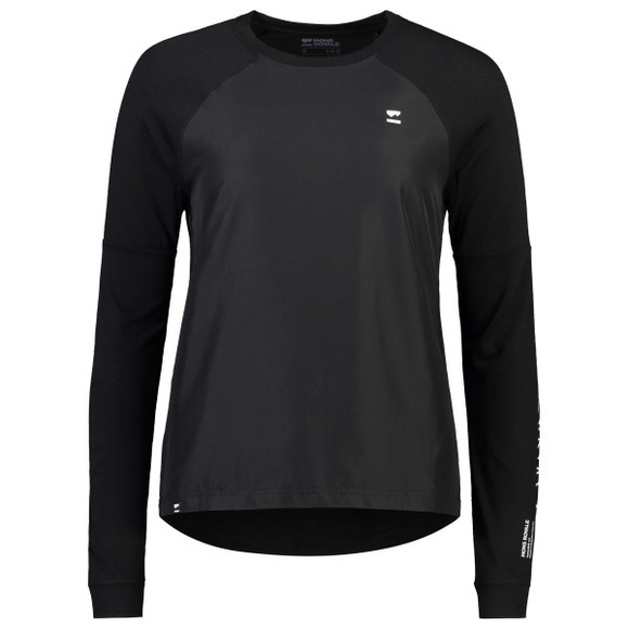 Mons Royale - Women's Tarn Merino Shift Wind Jersey - Velotrikot Gr XS schwarz