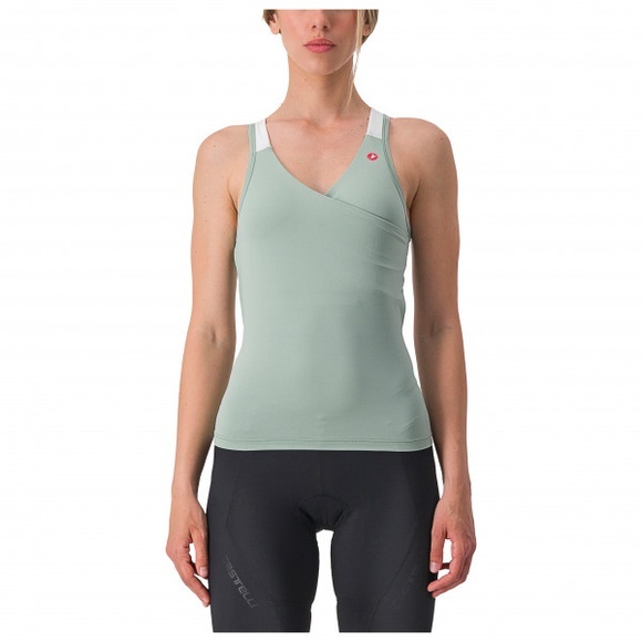 Castelli - Women's Solaris Top - Velo Singlet Gr M grau