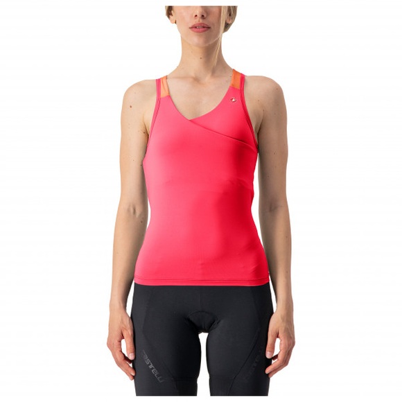 Castelli - Women's Solaris Top - Velo Singlet Gr L rosa