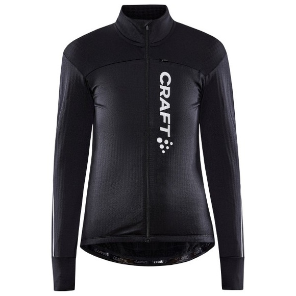 Craft - Women's Core Bike SubZ L/S Jersey - Velotrikot Gr L schwarz