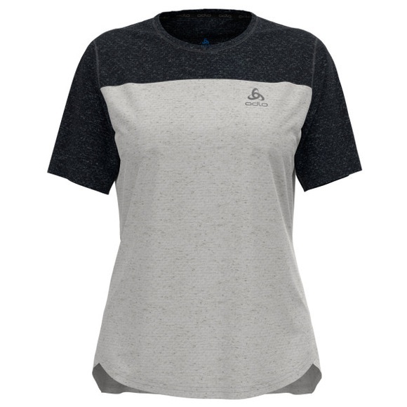 Odlo - Women's S/S X-Alp Linencool - Velotrikot Gr L grau