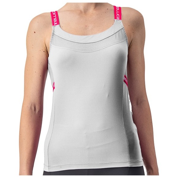 Castelli - Women's Bavette - Velo Singlet Gr L grau