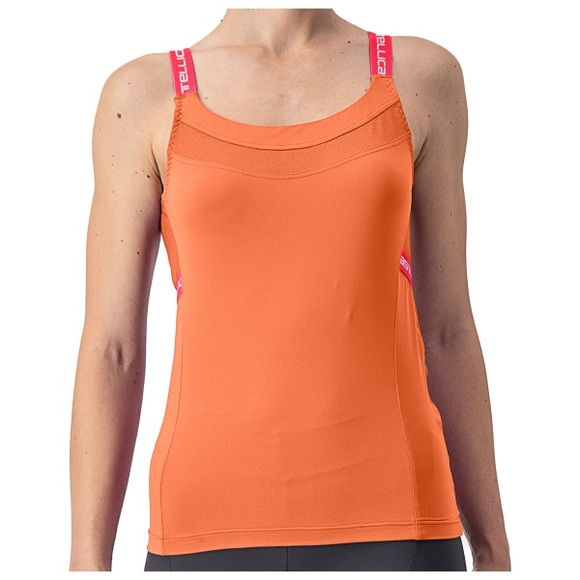 Castelli - Women's Bavette - Velo Singlet Gr M orange