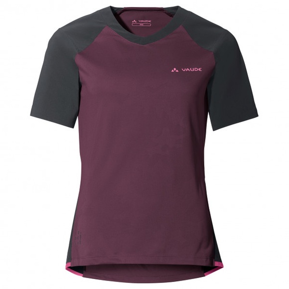 Vaude - Women's Moab Pro Shirt - Velotrikot Gr 44 lila
