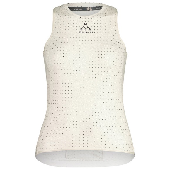 Maloja - Women's SandlingM. Top - Velo Singlet Gr M weiß