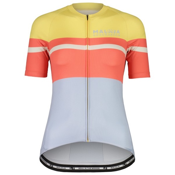 Maloja - Women's MadrisaM. - Velotrikot Gr L grau