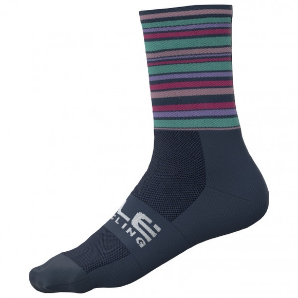 Alé - Flash Socks - Velosocken Gr 44-47 - L blau