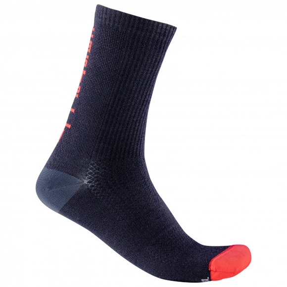 Castelli - Bandito Wool 18 Sock - Velosocken Gr XXL blau