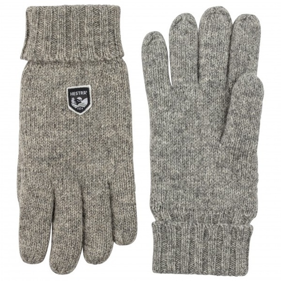 Hestra - Basic Wool Glove - Handschuhe Gr 10;11;6;7;8;9 grau;oliv