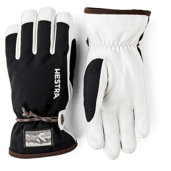Hestra - Kid's Wakayama 5 Finger - Handschuhe Gr 3 weiß