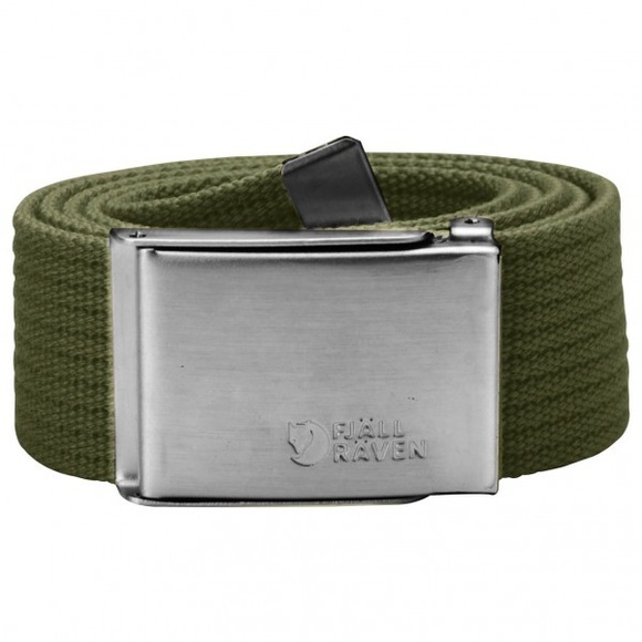 Fjällräven - Canvas Belt - Gürtel Gr 120 x 4 cm grau/oliv