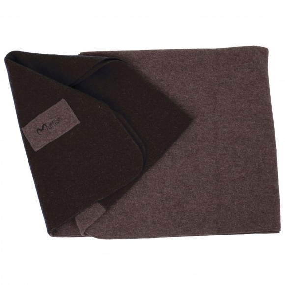 Mufflon - Blanket Logo - Decke Gr 200 x 140 cm braun/schwarz